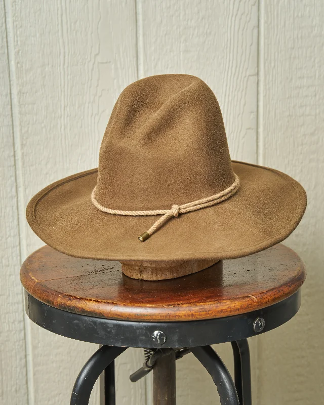 Ketchum Wool Felt Hat in Acorn