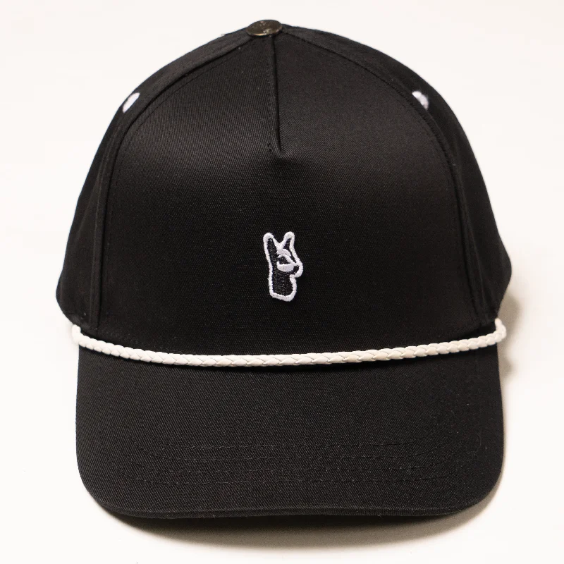 M003 Makobi Bergamo Essential Cap - Black