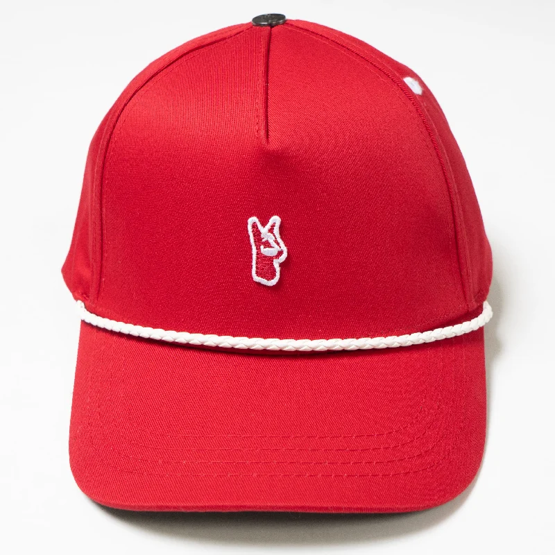 M003 Makobi Bergamo Essential Cap - Red