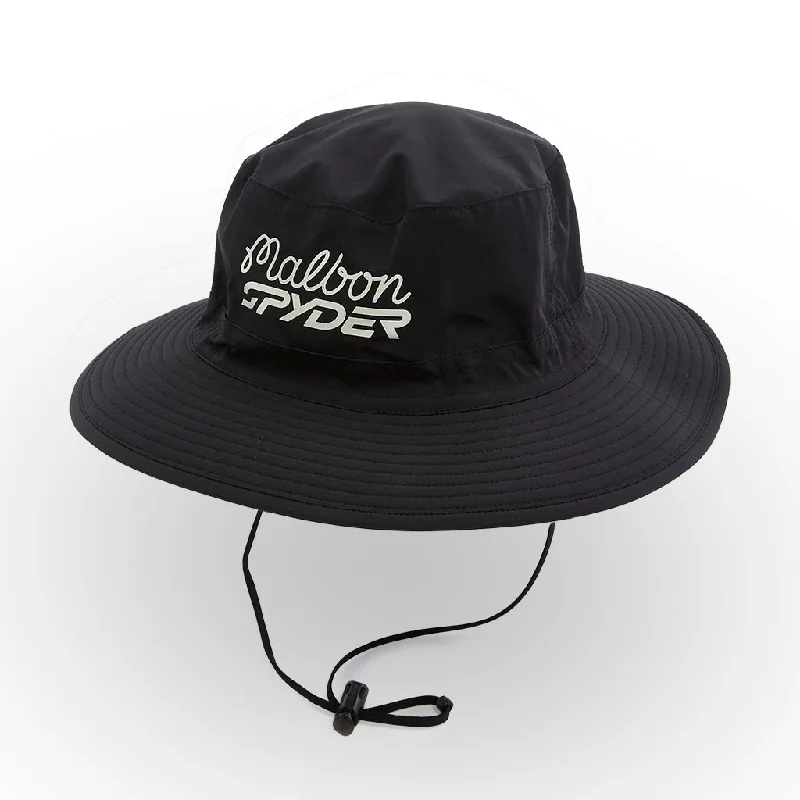 Mens Malbon X Spyder Bucket - Black