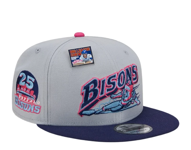 New Era x Big League Chew Buffalo Bisons 9FIFTY Snapback MiLB 60506755