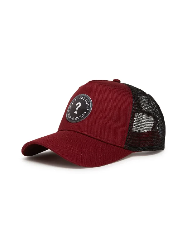 Rubber Circle Logo Trucker Hat