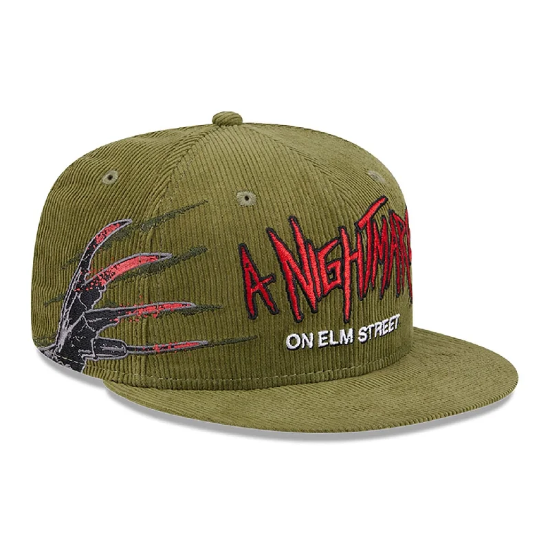 A Nightmare On Elm Street Dark Green 59FIFTY Fitted Cap