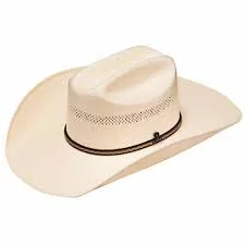 Ariat 20X Shantung Straw Cowboy Hat - Natural