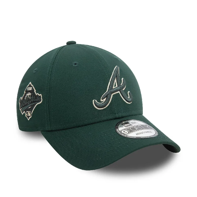 Atlanta Braves Seasonal World Series Dark Green 9FORTY Adjustable Cap