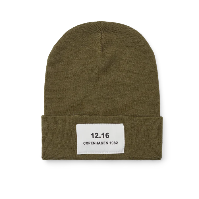 Twelve Sixteen Beanie Olive 50% Wool