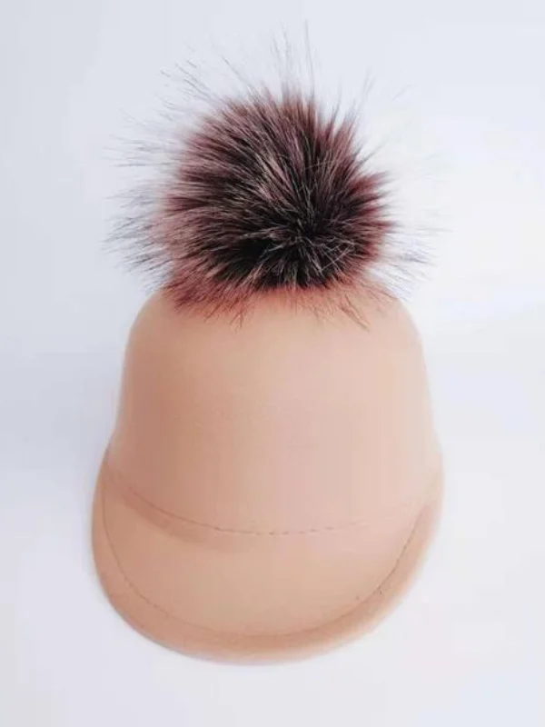 Cozying In Style Pom Pom Cloche Hat