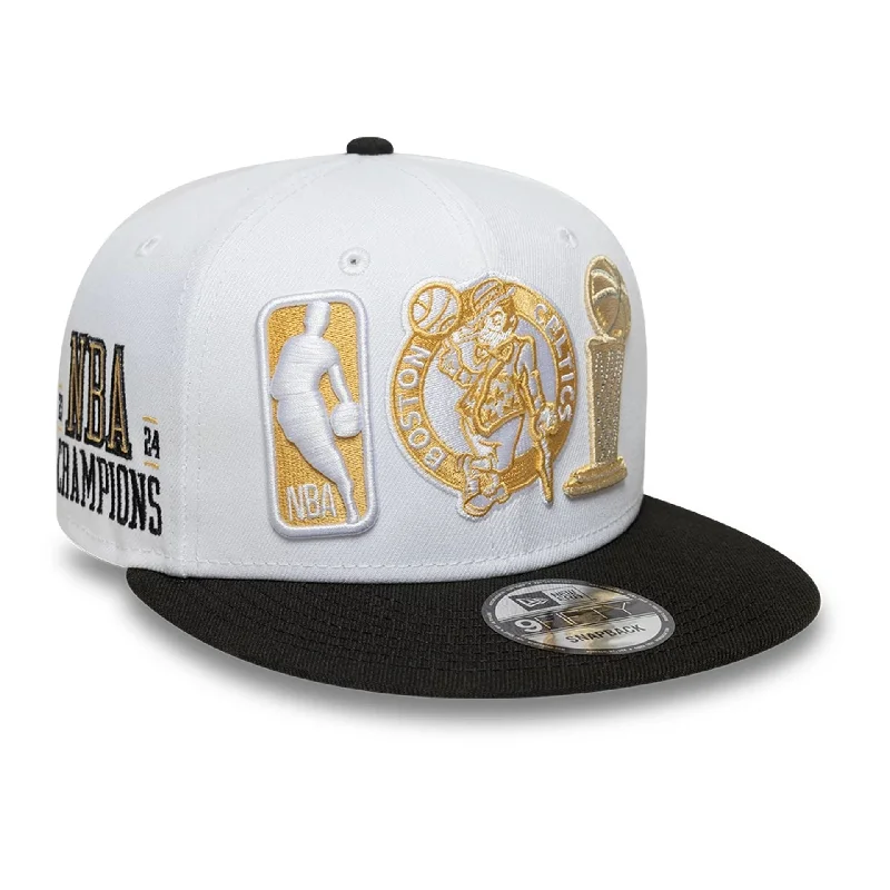 Boston Celtics NBA Ring Ceremony White 9FIFTY Snapback Adjustable Cap