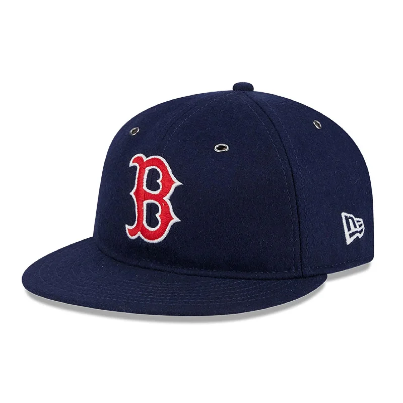 Boston Red Sox Wool Navy Retro Crown 59FIFTY Fitted Cap