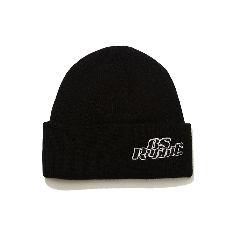 BS LOGO BEANIE BLACK