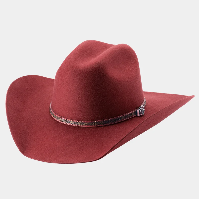 Bullhide Life With You 4X Carmine Wool Cowboy Hat