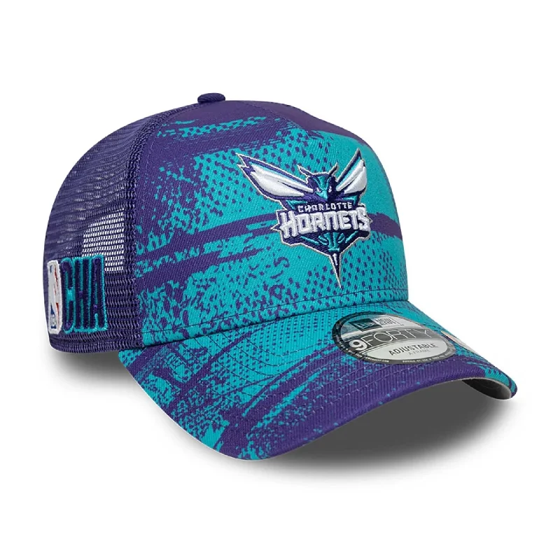 Charlotte Hornets NBA Tip Off Turquoise 9FORTY A-Frame Adjustable Cap