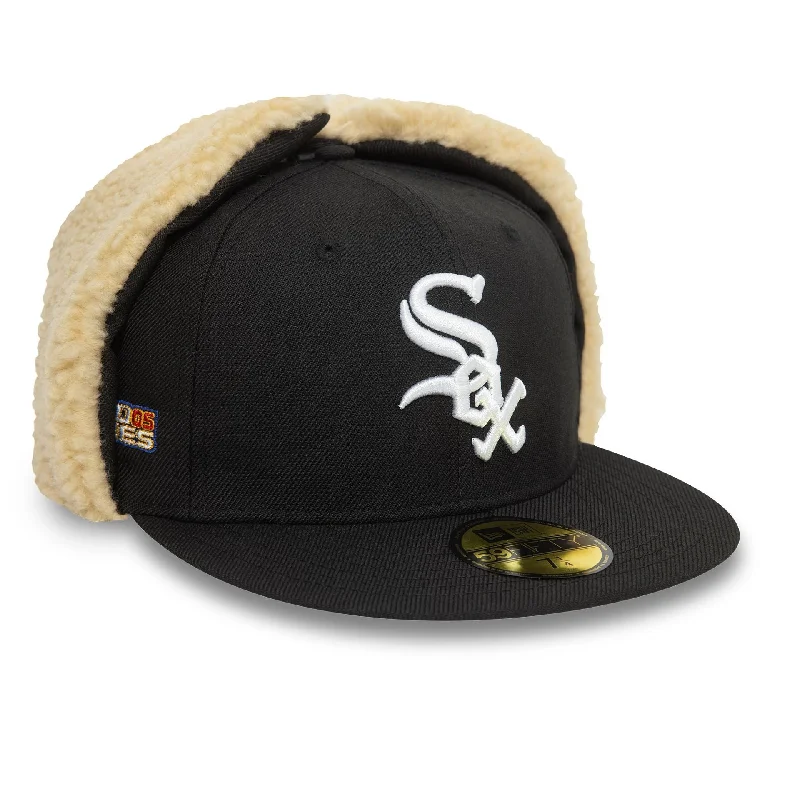 Chicago White Sox Image Black Dogear 59FIFTY Fitted Cap