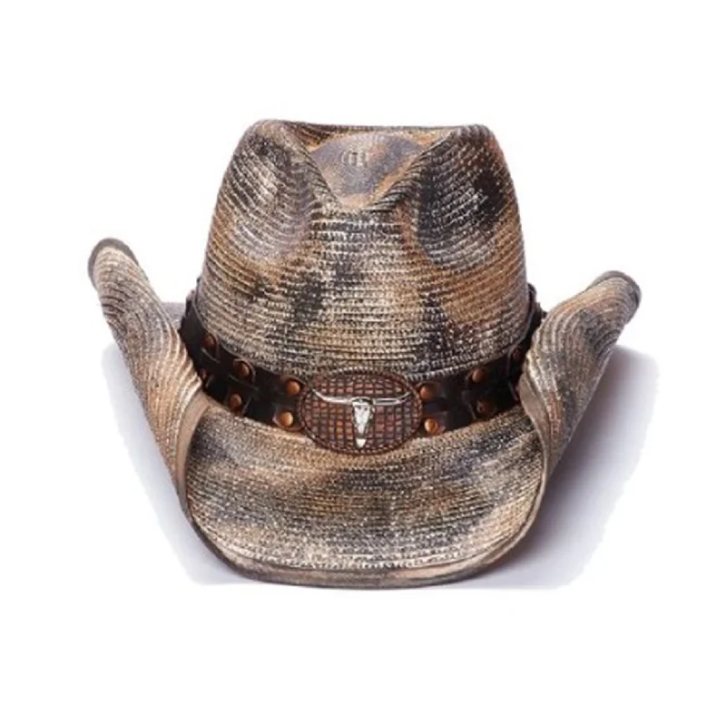 Glory Rider Canvas Straw Hat