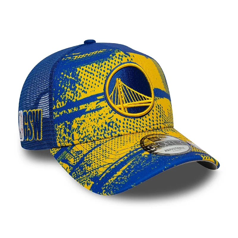 Golden State Warriors NBA Tip Off Yellow 9FORTY A-Frame Adjustable Cap