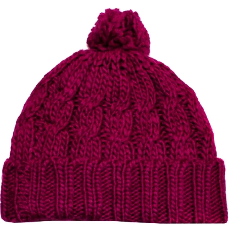 Sakkas Pom Pom Cable Knit Cuffed Winter Beanie/ Hat/ Cap ( 8 Colors )