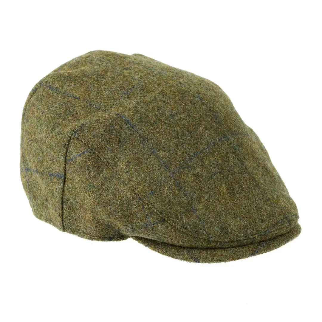 Heather Kinloch Waterproof British Tweed Flat Cap