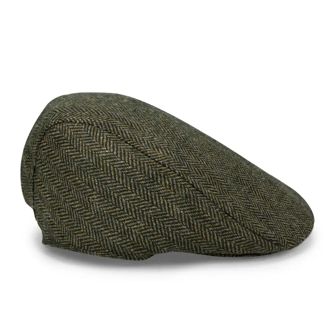 Hoggs of Fife Herringbone Waterproof Tweed Cap