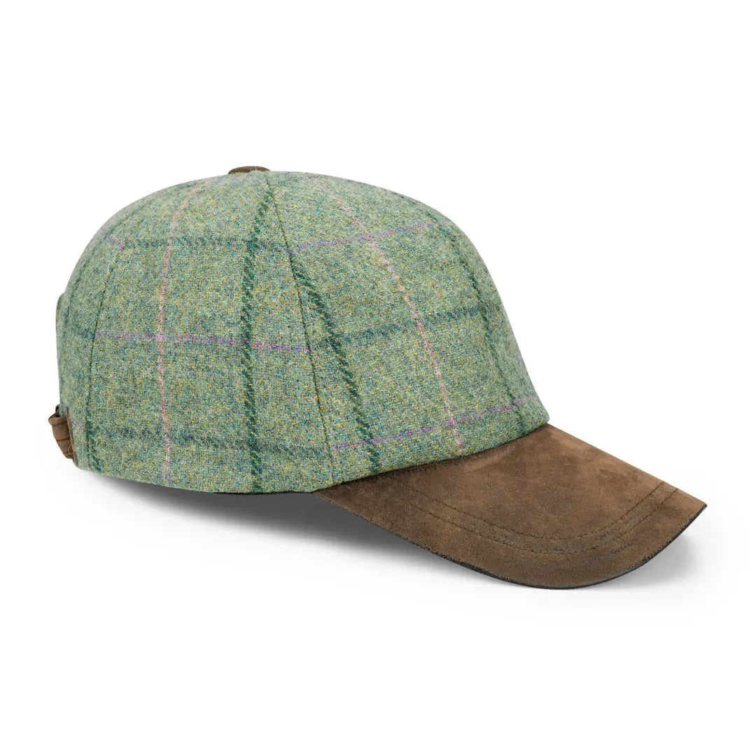 Hoggs of Fife Roslin Ladies Tweed Baseball Cap