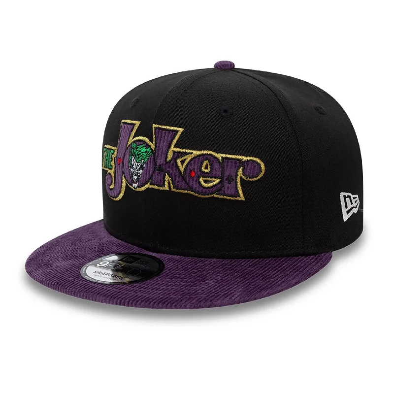 Joker Script Black 9FIFTY Snapback Cap