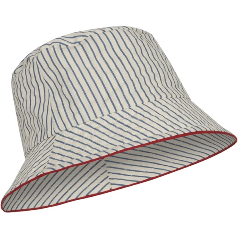 Konges Sløjd Ace Bucket Hat Stripe Bluie