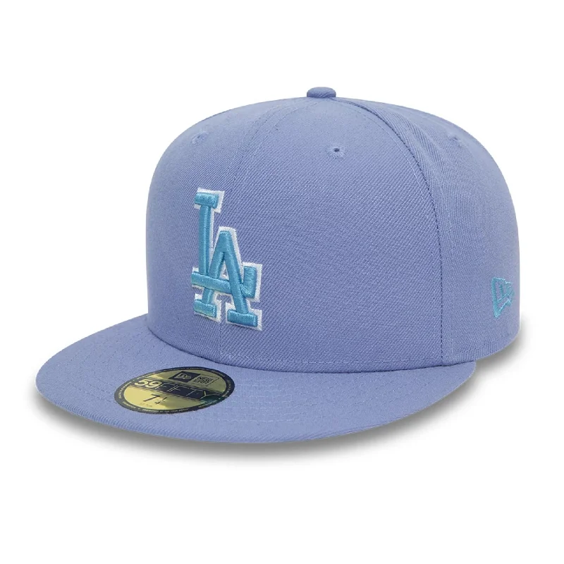 LA Dodgers Cooperstown Purple 59FIFTY Fitted Cap