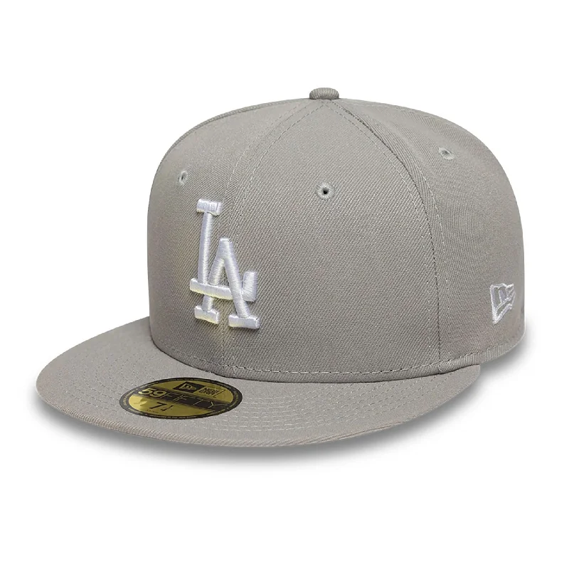 LA Dodgers Grey 59FIFTY Fitted Cap