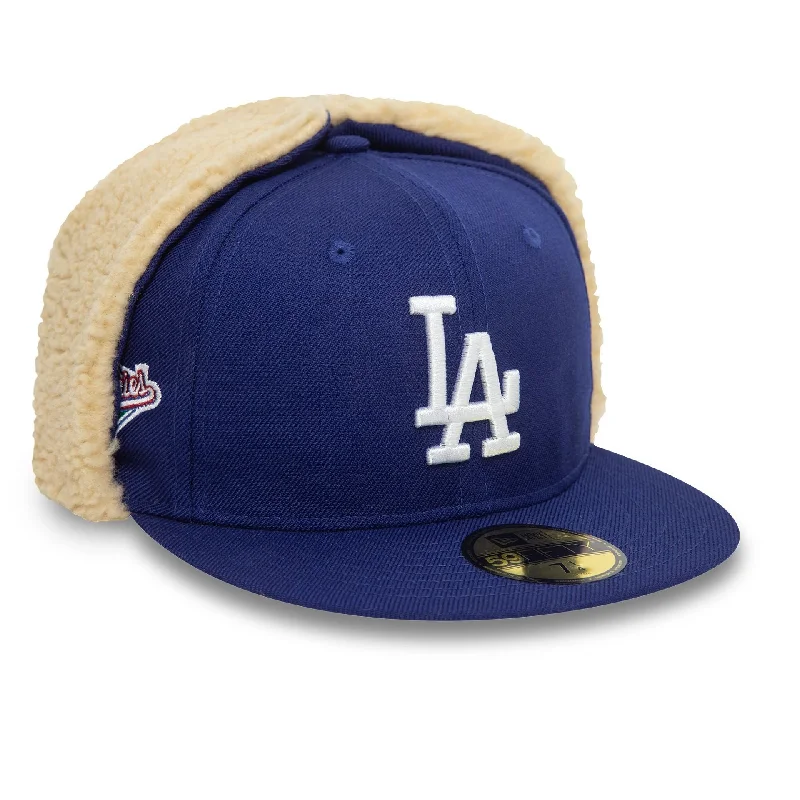 LA Dodgers Image Blue Dogear 59FIFTY Fitted Cap