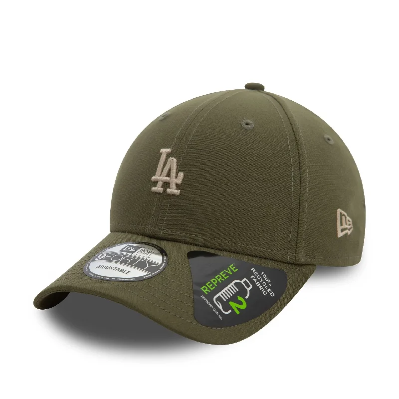 LA Dodgers Repreve® Mini Logo Green 9FORTY Adjustable Cap