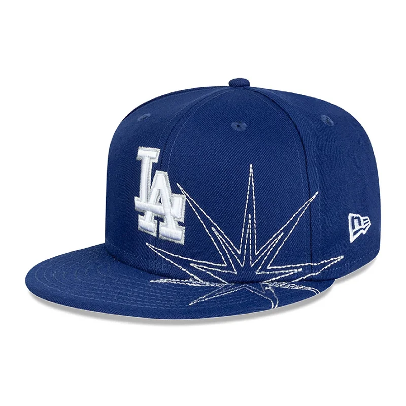 LA Dodgers Solar Stars Dark Blue 59FIFTY Fitted Cap