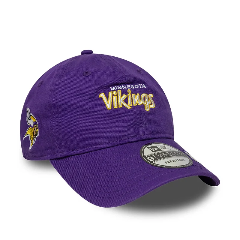 Minnesota Vikings NFL International Series Games 2024 Purple 9TWENTY Adjustable Cap