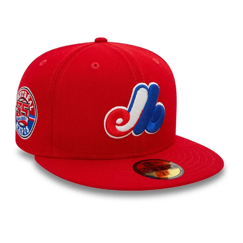 Montreal Expos Cooperstown Red 59FIFTY Fitted Cap