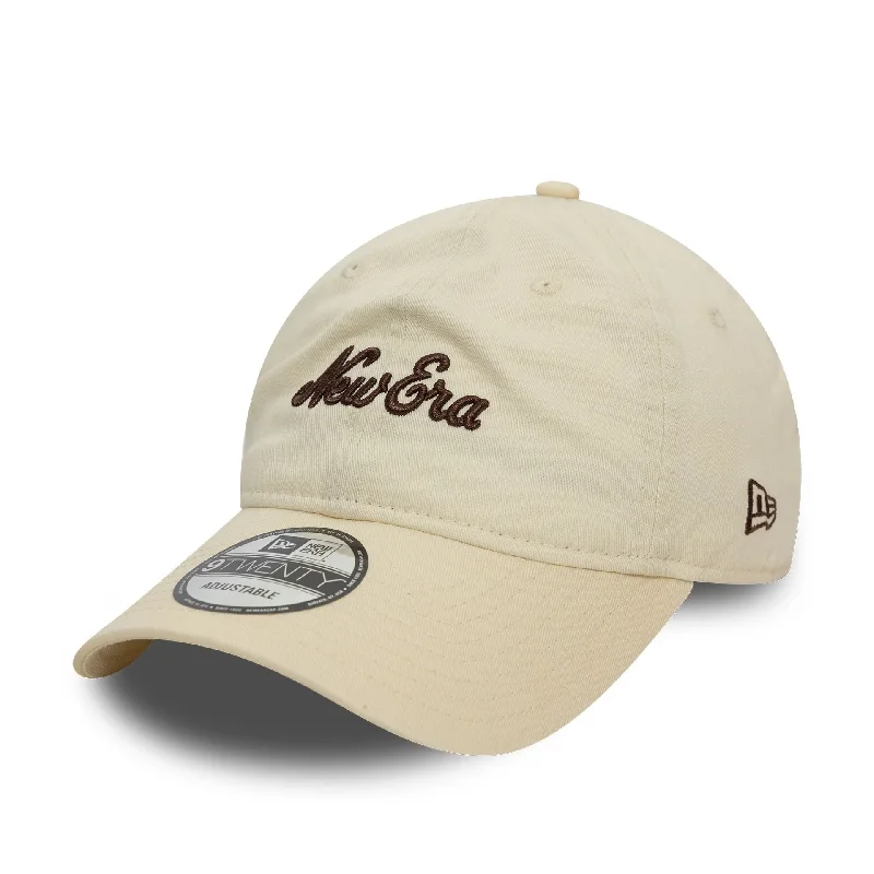 New Era Essential Midi Cream 9TWENTY Adjustable Cap