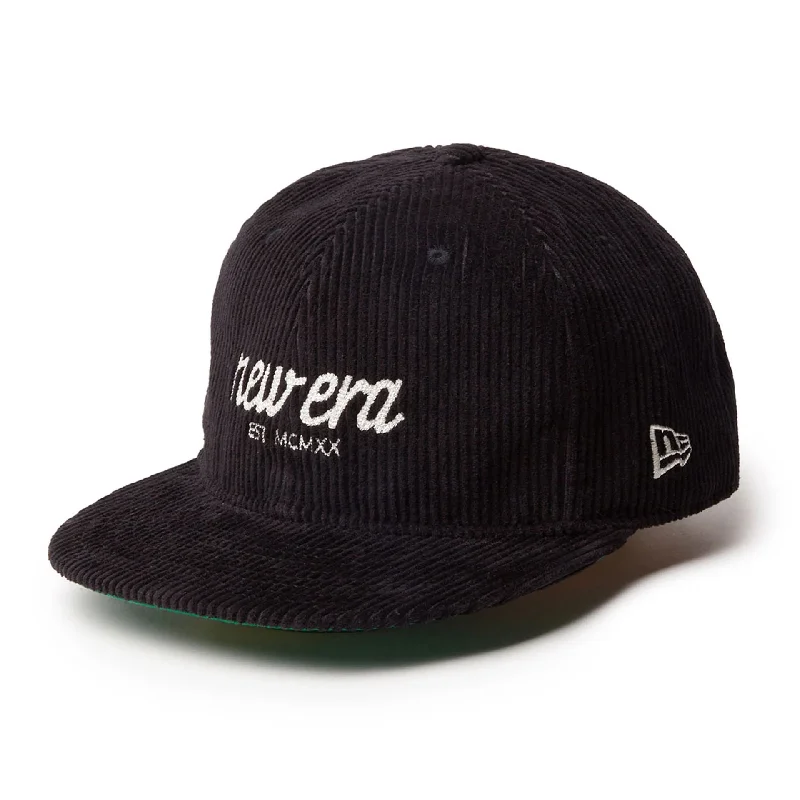 New Era Japan 8W Corduroy Black 59FIFTY Fitted Cap