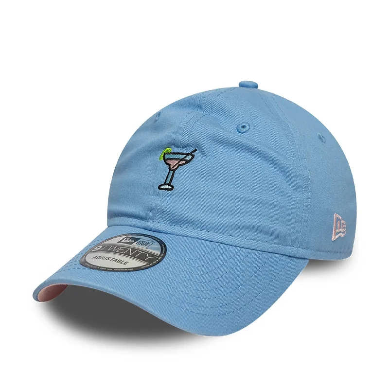 New Era Micro Food'N'Drink Pastel Blue 9TWENTY Adjustable Cap