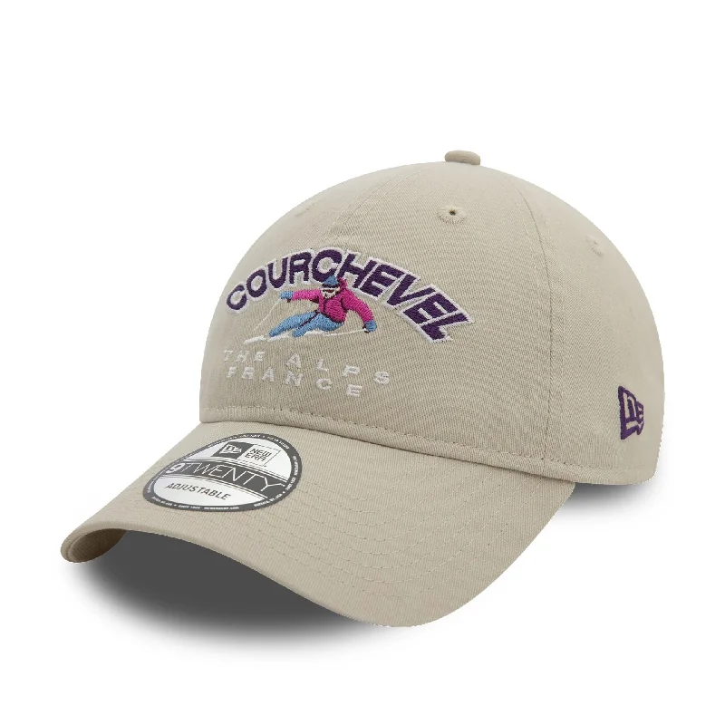 New Era Washed Courchevel Ski Light Beige 9TWENTY Adjustable Cap