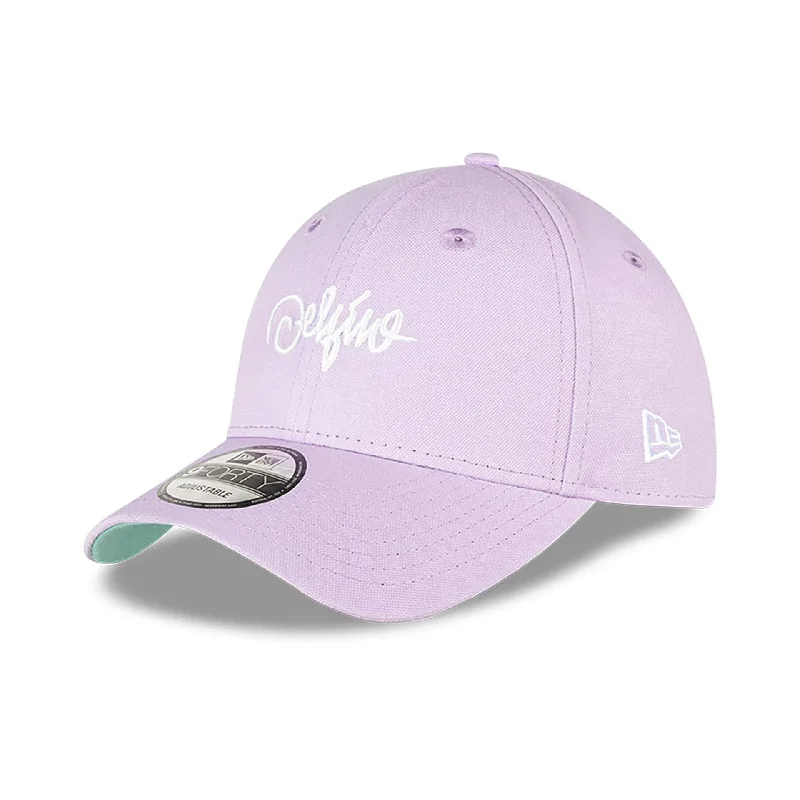 New Era x Tony Delfino Cotton Canvas Purple 9FORTY Adjustable Cap