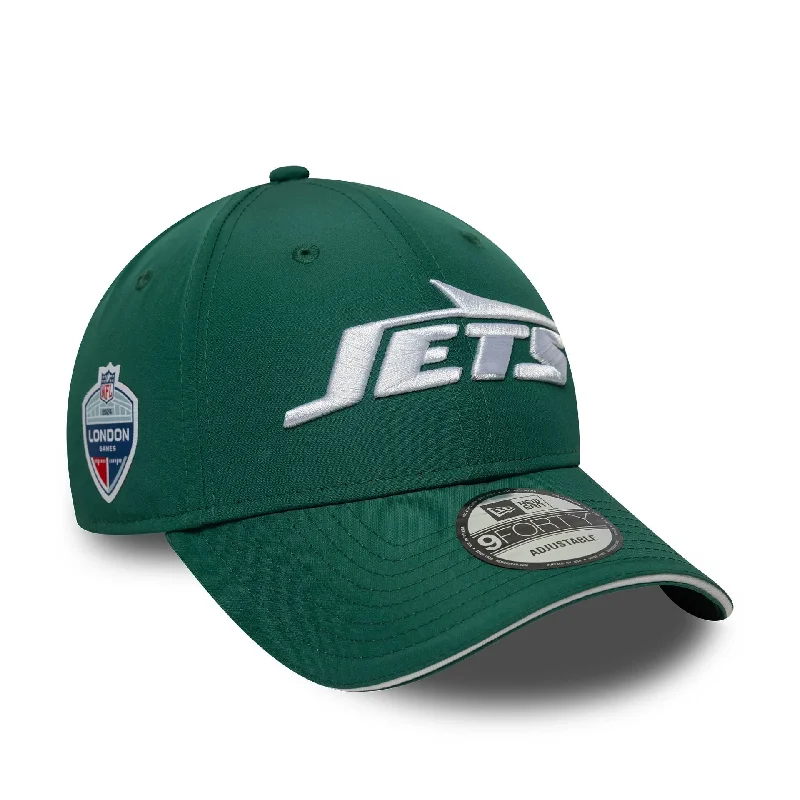 New York Jets NFL International Series Games London 2024 Green 9FORTY Adjustable Cap