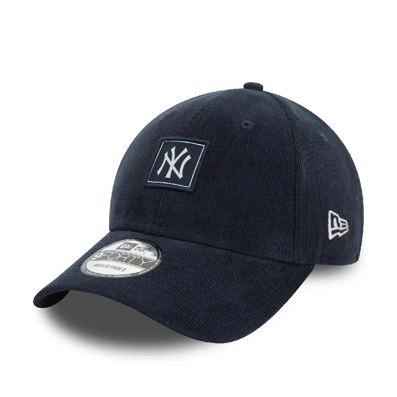 New York Yankees Cord Patch Navy 9FORTY Adjustable Cap