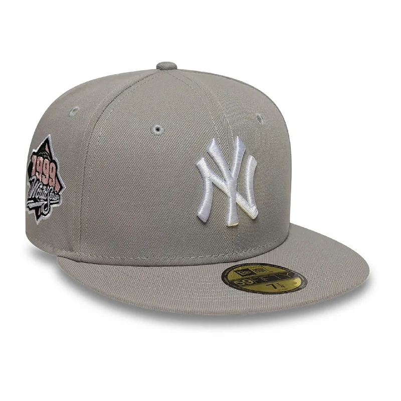 New York Yankees Grey 59FIFTY Fitted Cap