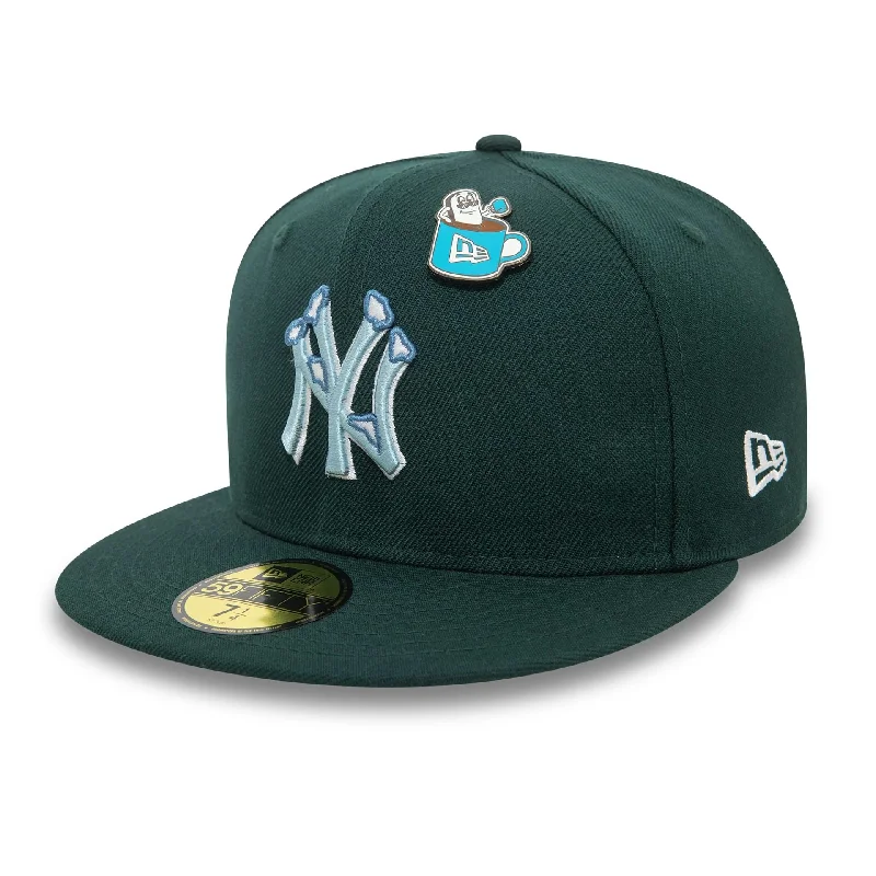 New York Yankees MLB Pin Pack Dark Green 59FIFTY Fitted Cap