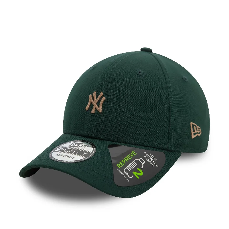 New York Yankees Repreve® Mini Logo Dark Green 9FORTY Adjustable Cap