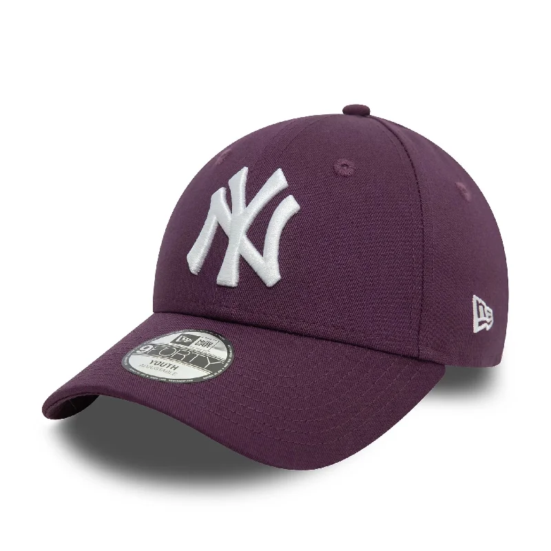 New York Yankees Youth League Essential Dark Purple 9FORTY Adjustable Cap