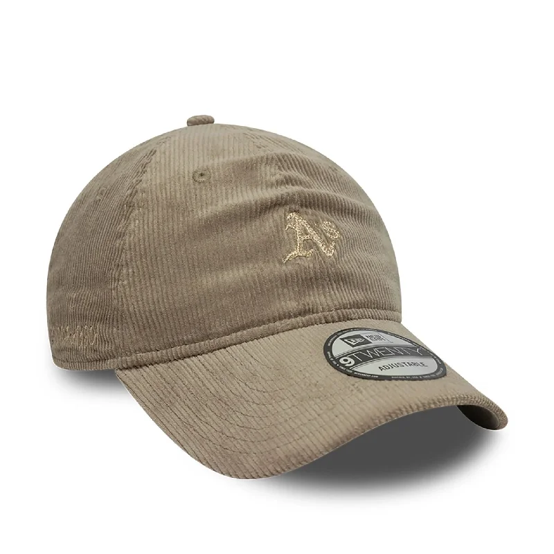 Oakland Athletics Cord Pastel Brown 9TWENTY Adjustable Cap