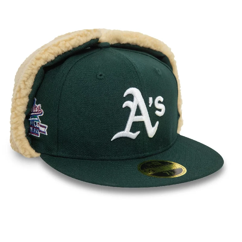 Oakland Athletics Image Dark Green Dogear 59FIFTY Fitted Cap