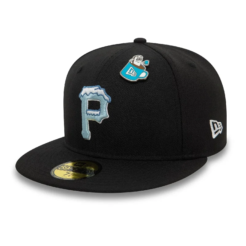 Pittsburgh Pirates MLB Pin Pack Black 59FIFTY Fitted Cap