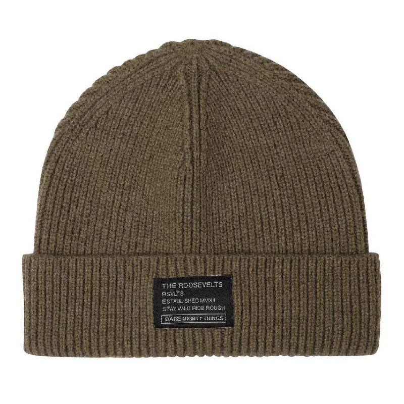 Merino Wool RSVLTS Mocha Beanie