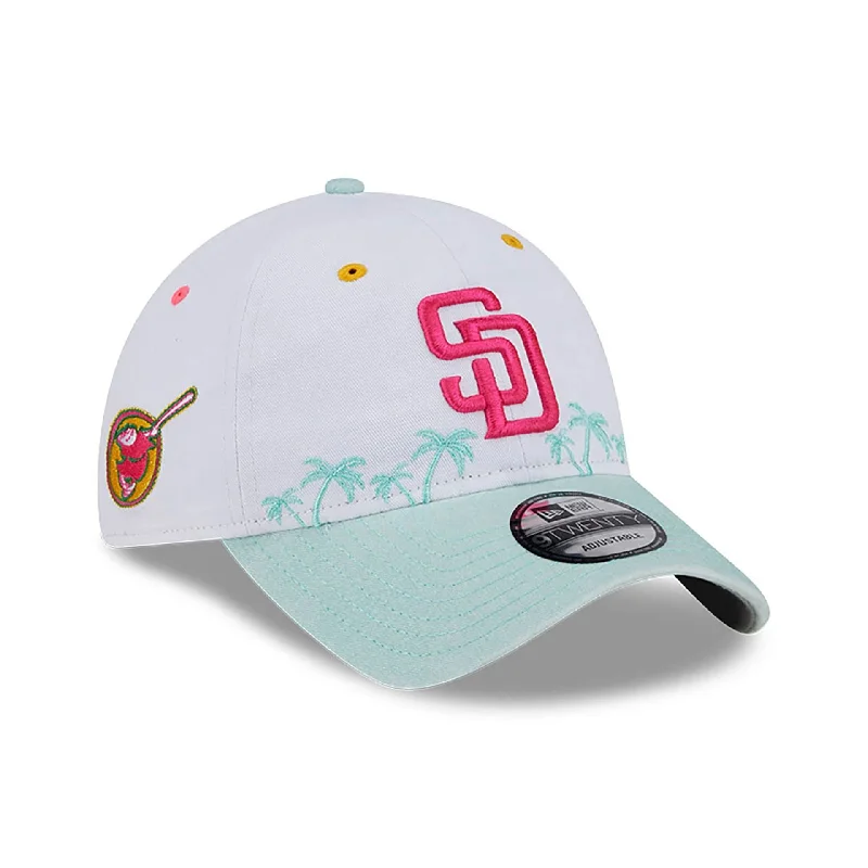 San Diego Padres MLB City Connect 2024 White 9WENTY Adjustable Cap