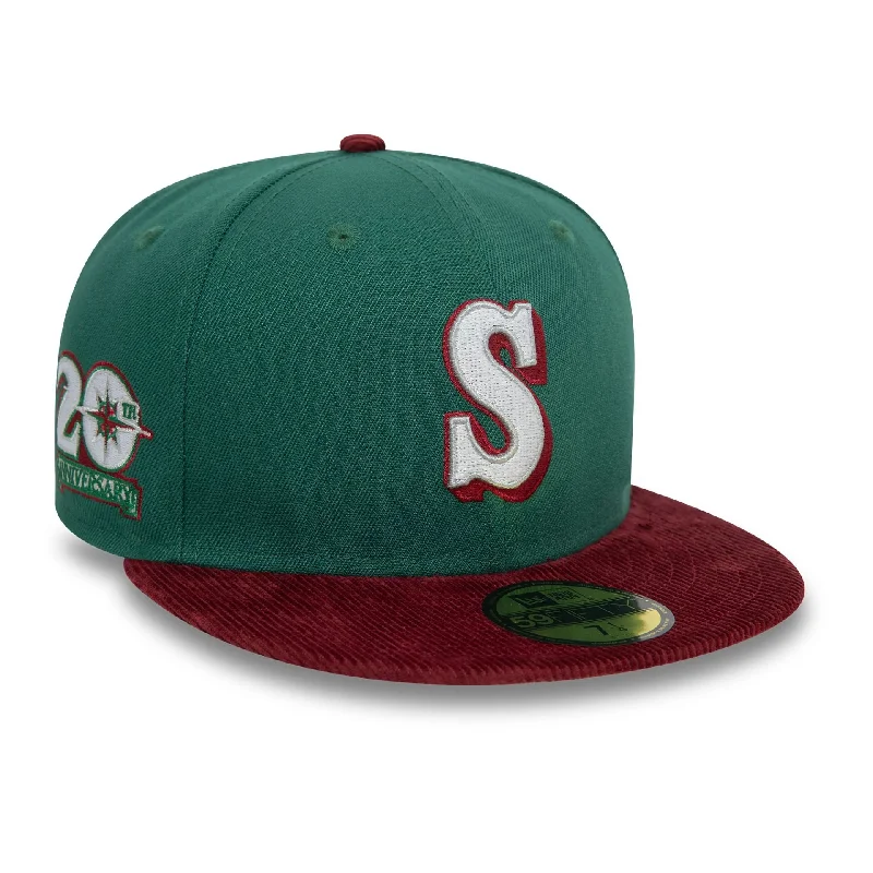 Seattle Mariners Contrast Cord Dark Green 59FIFTY Fitted Cap