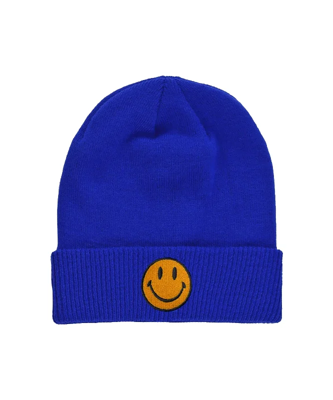 SMILEY 2 RIB CUFF BEANIE